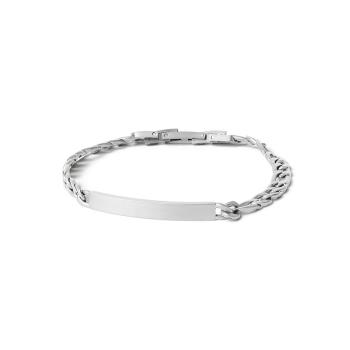 5 mm Figaro-Edelstahlkette mit Silber-Finish - Verto Silver